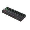 Audio Mixer Stereo Mono, 6.35mm Input Output TRS/TS Jacks Type-C Metal,10 Channel view 1
