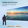 Boannice 4K Auto Focus/Keystone Projector, 500 ANSI Android 11.0 System Home Theater Projector, Native FHD 1080P WiFi6 Bluetooth Smart Projector, Auto Obstacle Avoidance, with Network Interface view 3