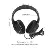 Acouto Guitar Headphone Wired Over Ear Studio - e Sound Quality, Retractable & Foldable Design, Easy to Store, Ideal for Guitar Pickup and Music Production view 4