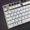 111 Key Full Set of Non Slip keycaps Compatible with Logitech G813/G815/G913/G915 TKL RGB Mechanical Gaming Keyboard (US Layout, White) view 2