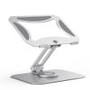 HIONJIN Laptop Stand Aluminum Alloy Folding Desktop Lifting 360  Rotating Heat Dissipation Tablet Laptop Stand view 1