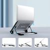 HIONJIN Computer Heat Sink Bracket Foldable Portable Vertical Lifting and Height Adjustment Bracket(Gray) view 3