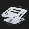 HIONJIN Laptop Stand Lifting Height Folding Height Expansion Heat Dissipation Aluminum Alloy Stand view 2