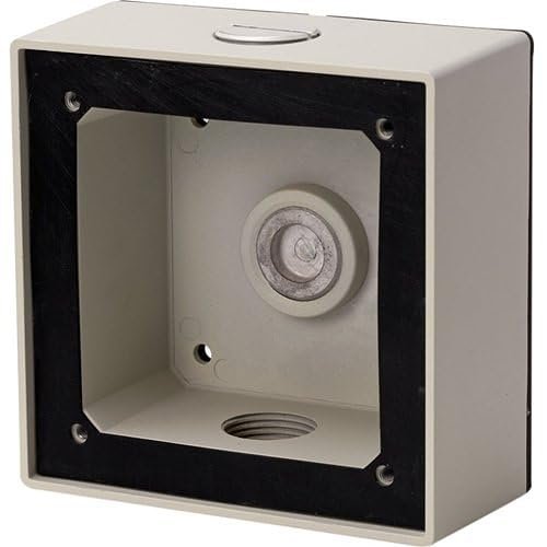 AV-JBA Junction Box Adapter for AV-PMJB, AV-WMJB, D4S-WMT, HSG2-WMT, and MegaView, Ivory