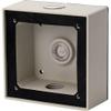 AV-JBA Junction Box Adapter for AV-PMJB, AV-WMJB, D4S-WMT, HSG2-WMT, and MegaView, Ivory view 1
