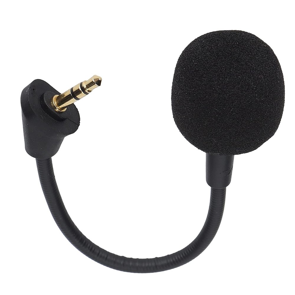 CHICIRIS Clear Sound Microphone Replacement for Kingston Cloud, Powerful Noise Reduction, Bass Sound, 3.5mm Plug, Oxygen Copper, PVC Material, Gaming Headset Microphone with Gold Plated