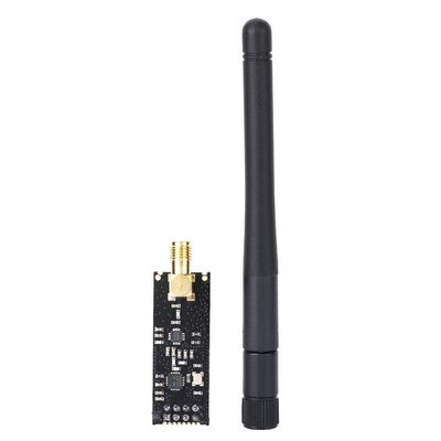 2.4G High Power NRF24L01P+PA+LNA Transceiver Module, Wireless Transceiver Module Compact Design with SMA Antenna for Stable Long Distance Data Transmission
