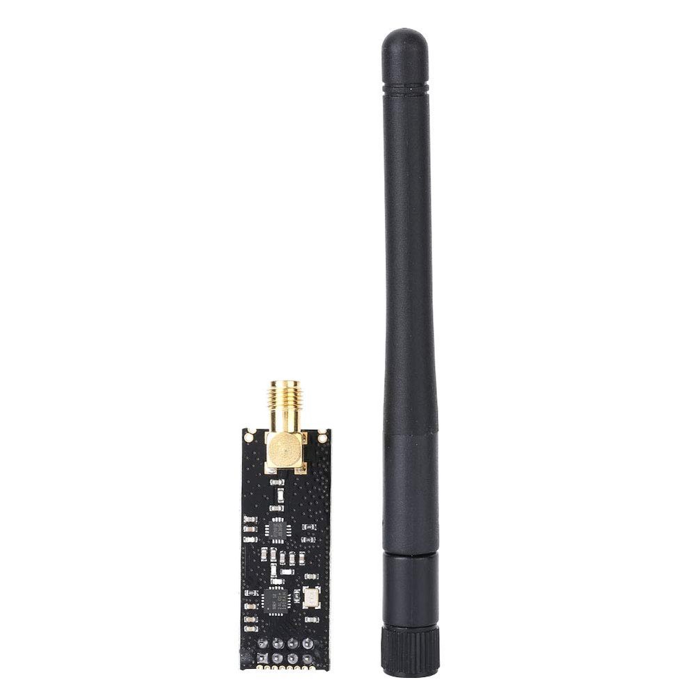 2.4G High Power NRF24L01P+PA+LNA Transceiver Module, Wireless Transceiver Module Compact Design with SMA Antenna for Stable Long Distance Data Transmission