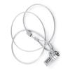 Laptop Combination Security Lock Cable Chain Sturdy 4 Digit Password Theft Deterrent for Notebook PC Work from Home Employees view 4