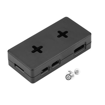 ABS Case Protective Cover for W, Suitable for Technology Hobbyists, Transparent (Black)