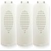 EL4XSPK-NW Pack of 3 Outdoor 4X Speakers, White; No Lettering; Sleek, Modern Aesthetics with No Visible Mounting Screws; 76-94 dBA Sound Level, Depending On Setting; Both Wall and Ceiling Mount view 1