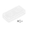 ABS Case Protective Cover for W, Suitable for Technology Hobbyists, Transparent (Transparent) view 1