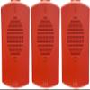 EL4XMT-NR Pack of 3 Outdoor 4X Multitone Horns, Red; No Lettering; Sleek, No Visible Mounting Screws; 8 Commonly Used Alarm Tones in One Device; Both Wall and Ceiling Mount view 1