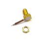 gFixer Brass SMA Female Antenna Socket Connector with O-Ring Compatible with Garmin Alpha 100, 50; Astro 320, 430, 900 view 3