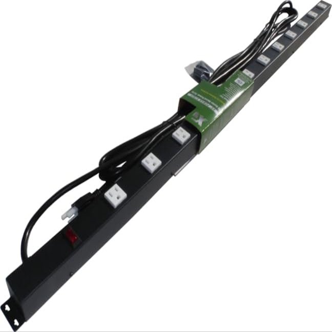 48 Power Strip, 12 Outlets, 25' Cord, 3000J Surge Protection