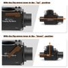 Alstar Binocular Tripod Adapter - Bundle with - 1.25 inch Flip Mirror with Eyepiece Adapter view 4