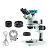 JOEBO Microscope Kit Microscope Camera Full Set Simul Focal 3.5X-90X Trinocular Stereo Microscope 38MP I_MX307 HDMI VGA Camera for PCB Soldering Microscope Lens Adapters(3.5X-90X-B1) view 1