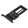ADT-Link PCIe 5.0 x4 to U.2((SFF-8639))/U.3(SFF-TA-1001)/E1.S/E3.S(SFF-TA-1002) SSD Adapter with Bracket Compatible with gen3/gen4/gen5 (R27C(PCIe x4 to E1.S/E3.S SFF-TA-1002)) view 1