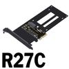 ADT-Link PCIe 5.0 x4 to U.2((SFF-8639))/U.3(SFF-TA-1001)/E1.S/E3.S(SFF-TA-1002) SSD Adapter with Bracket Compatible with gen3/gen4/gen5 (R27C(PCIe x4 to E1.S/E3.S SFF-TA-1002)) view 2