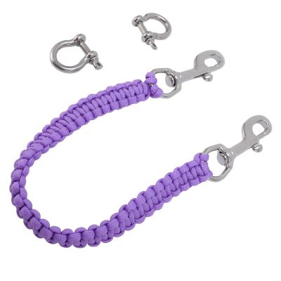 Fabater Diving Camera Lanyard, Underwater Camera Housing Carry Lanyard with 2 Flexible Rotation Hooks, Diving Accessories for for Underwater Camera Camcorder Diving Surfing Snorkeling