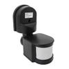 Clearhill 110V - 240V PIR Motion Detecto Sensor Switch,Wall Mounted,180 Detection Range,Waterproof,Automatic Dusk to Dawn,for backyards, garages,doorways.(Black) view 1