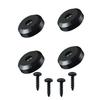 4-Packs Rubber Feet Subwoofer Isolation Pad for Guitar Amplifier Speaker Isolation Feet with Screws view 1