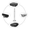 goodstumbler Projector Ceiling Mount: 360 Degrees Adjustable Universal Ceiling Projector Mount with 0.25 in Thread, Wall Mounted for to 5Kg Load, Ideal for Home and Office Projectors view 4