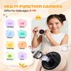 TIATUA Kids Instant Print Camera, 1080P HD Video Digital Toy, Brown view 2