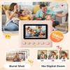 TIATUA Kids Instant Print Camera, 1080P HD Video Digital Toy, Brown view 4