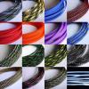 5m/lot 3mm colour Cable Sleeve Wire Protection PET Cable Sleeves wire cable Braided PET Sleeve - (Color: red black) view 2