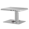 HIONJIN Charging Display Bracket with 6-in-1 Docking Station Aluminum Alloy Laptop with Elevated Height(White-Fruit peach5) view 1