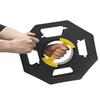 Cable Organizing Reel, Plastic Extension Cord Winding Reel, Manual Wire Storage Organizer with Central Handle, Cord Winding Winch, TangleFree Design for RVs, Boats, Caravans, and Campervans view 4