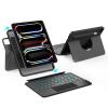 accrosoo 360 Rotatable & Detachable Magnetic Keyboard Case for 11-inch iPad Pro M5/M4 (2025/2024), Portrait & Landscape, with Touchpad, 0-170 Angle, Full Protect,Pencil Holder,7 Backlits view 1