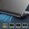 9 Port USB C Adapter for EFFICIENT Connection with Rj45 Ethernet 1000Mbps PD100W 4K60hz Video and Memory Card Slots view 2