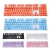 104 Pcs DIY Mechanical Keyboard Keycaps Set Backlit Key Cap Fit for Cherry/Kailh/Gateron Keycap(Orange) view 2