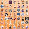 102 Pack Fox Stickers,Fox Decals for Kids Teens Girls,Fox Gifts Vinyl Waterproof Fox Stickers for Water Bottle Laptop view 3
