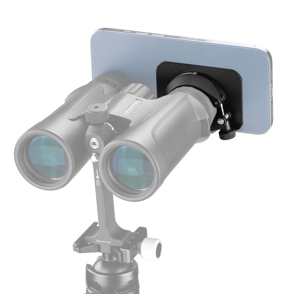 Cell Phone Adapter for Binocular, Universal Smartphone Mount for Binocular, Compatible with Eyepiece Outer Diameter 47-53mm, 2503