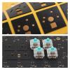 120 Pieces Mechanical Keyboard Switch Sticker Noise Dampener Foam Sound Reduction Insulation Film Fit for Switch Stabilizer(PE) view 3