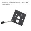 120 Pieces Mechanical Keyboard Switch Sticker Noise Dampener Foam Sound Reduction Insulation Film Fit for Switch Stabilizer(PE) view 4