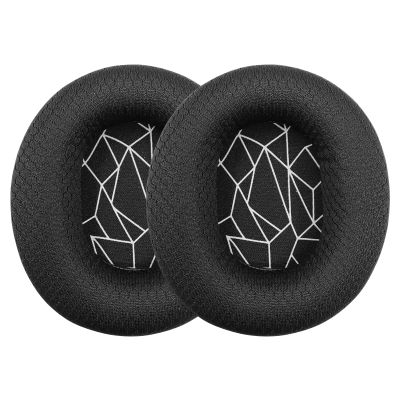 MusiDianTang Replacement mesh Fabric Earpads Pads Cushion Compatible for SteelSeries Arctis 1/3/5/7/7+/7P/7P+/7X/7X+/9/9X/Pro/Prime Headphone(White Stripe)