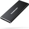 Vansuny 2TB Portable External SSD, USB 3.1 Gen2 Up to 500MB/s Solid State Drive, Metal USB C Mini Portable External Hard Drive for PC, Laptop, Phones and More view 1