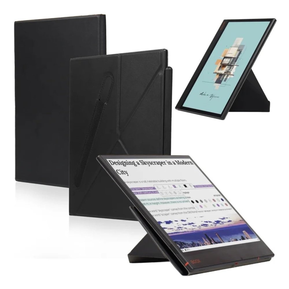 AJUSIBZR Smart Case Compatible with Boox Note Air 4 C 10.3" Magnetic Cover Multi-Folding Funda with Pencil Pocket Auto Wake/Sleep