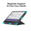 AJUSIBZR Smart Case Compatible with Boox Note Air 4 C 10.3" Magnetic Cover Multi-Folding Funda with Pencil Pocket Auto Wake/Sleep view 2