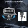 1/4" Adapter Screw Head Camera Mount with Arca, GP-01 Aluminum Alloy Tripod Conversion Adapter Compatible with Insta360 One X4 X3 X2 X/ DJI Pocket 2/ GoPro Hero Accessories view 3