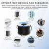 30M/98FT Outdoor Armored LC to LC Fiber Optic Cable, 4 Core OS2 Single Mode 9/125m, Industrial TPU Jacket, OD 5mm, 4 Strands, SMF, Direct Burial, Heavy-Duty LC-LC Patch Cord for Harsh Environments view 4