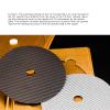 Turntable Mat, CD Tuning Pad, Carbon Fiber CD Mat, HIFI CD Tuning Mat Low Distortion Rate Carbon Fiber CD Pad for CD Player (Black) view 2