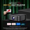 [386+ Built-in Apps] DBPOWER E2 Smart Projector with WiFi and Bluetooth, Native 1080P Mini Projector Compatible with Netflix, Youtube, Disney+, Hulu, Max & Crunchyroll, Electric Focus & Carry Case view 4