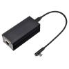 ZHENZQ Power Over Ethernet to USB C Converter 10/100Mbps Ethernet Power Over Ethernet USB C Power Supply Networking Transfer Adapter for Tablet Laptops Phone view 1