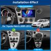 [4+64G] NHOPEEW for Toyota Matrix 2009-2014 Car Stereo with Wireless Carplay and Android Auto - 9 Inch Touchscreen Android Car Radio - DSP/WiFi/GPS Navi/SWC/Bluetooth + AHD Backup Camera view 2