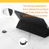 MECCANIXITY 1.8 ft Retractable Cable Lock with Arc Patch Remote Control Security Lock with Adjustable Cord Tether Anti Theft for Laptop, TV, 200g, Black, 2 Pack view 3